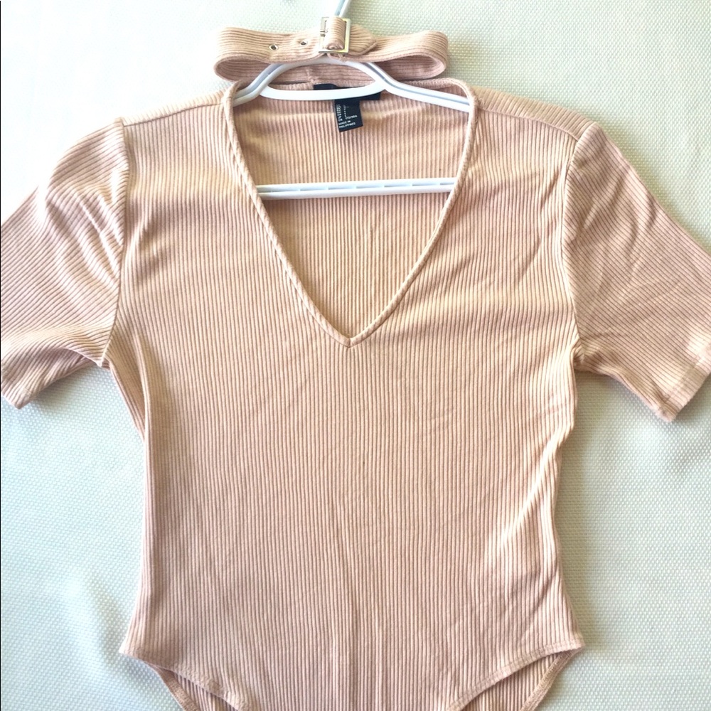 Bodysuit with neck piece